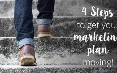 4 steps to get your Marketing Plan moving