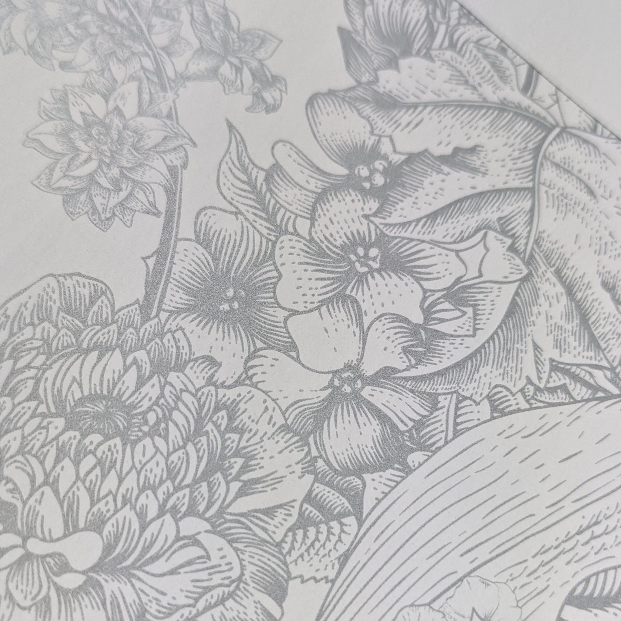 Metallic Silver Printing Agility Print