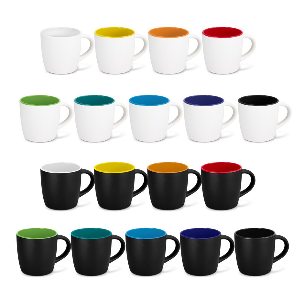 Custom branded ceramic coffee mug