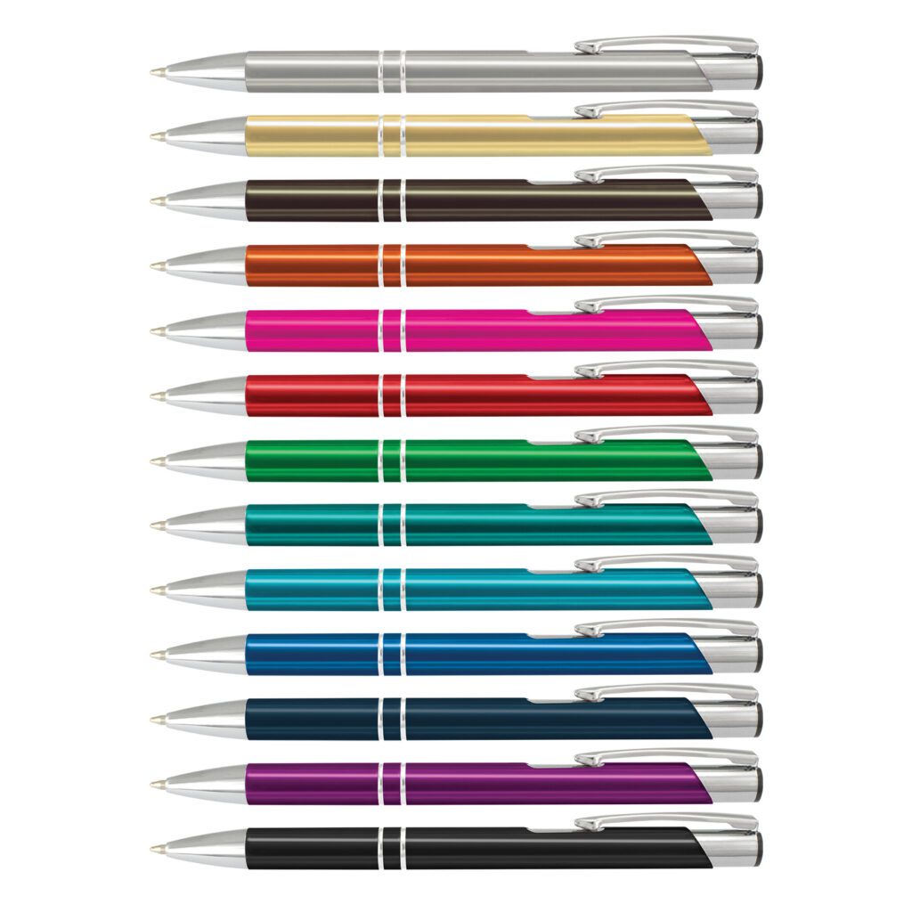 Branded metal promotional pen