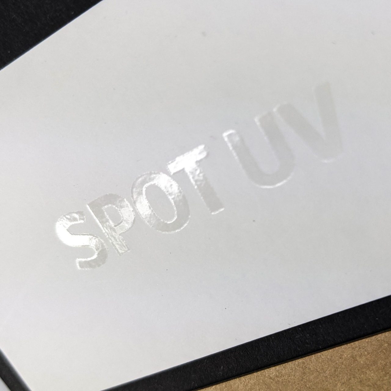 Spot gloss