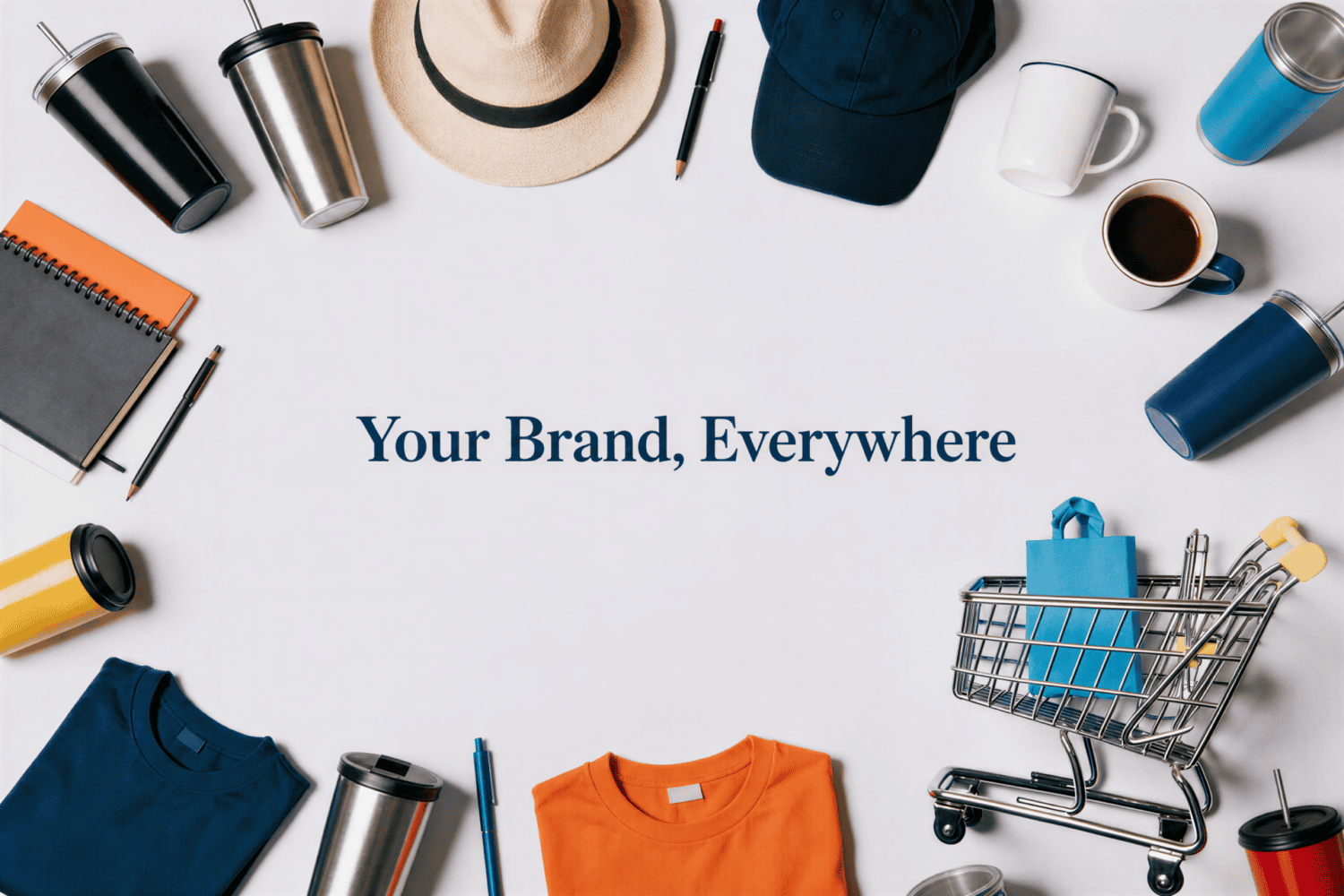 Promotional items for corporate gifts, giveaways and events